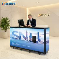Pantalla LED de Bajo Consumo Energético, Mesa LED Plegable para Eventos Comerciales, Bares, Exposiciones y Escenarios