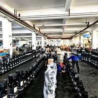 Pompe centrifuge horizontale ISW50-250C, 10m³/h, 52m, 7.4HP, pour l'industrie chimique, la lutte contre les incendies et l'énergie