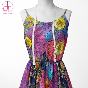 Đa-Màu Sắc Tự Do Hoa In Bông Trọng Lượng Nhẹ Tinh Khiết Bông Vải Cho Boys 'Ăn Mặc Thủ Công Túi Rèm Cửa - Product Image 6