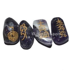 ชุดคริสตัลเรกิชุดหินเรกิ5สัญลักษณ์ของ Lapis Lazuli ดีไซน์ตามสั่ง - Product Image 6