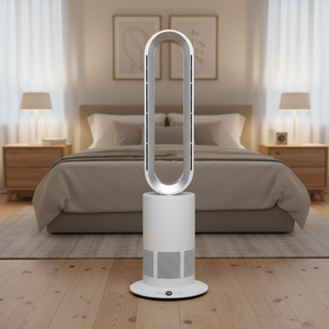 Termoventilatore Elettrico <span class=keywords><strong>Portatile</strong></span> 1950W Caldo e Freddo, Ventilatore Senza Pale e Riscaldatore per Uso Domestico - Product Image 1