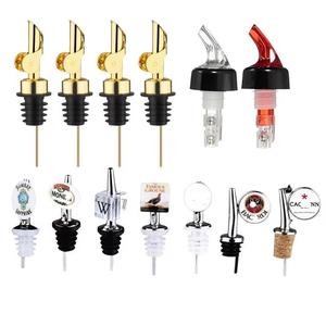 Thép không gỉ rượu giấm dầu ô liu vòi chai <span class=keywords><strong>pourer</strong></span> kim loại rượu nhỏ giọt dừng pourers tốc độ lật <span class=keywords><strong>Top</strong></span> chai Stopper - Product Image 3