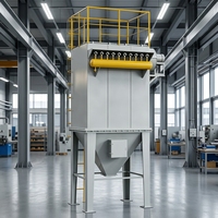 Nouvelle machine de dépoussiérage à jet pulsé en acier inoxydable à haute capacité et entretien facile, de type sec, pour la pierre
