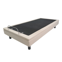 Lit intelligent électrique ergonomique moderne inclinable multifonctionnel à gravité zéro, réglable, pour chambre à coucher et appartement