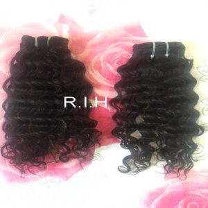 ผมต่อแบบตรงไม่ผ่านกระบวนการผมชาวอินเดียบริสุทธิ์ - Product Image 5