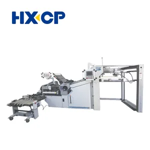 High-Speed CP Gantry Pallet Paper Folding Machine New Automatic Creasing Device Printing Sheet Booklets Schneider PLC Motor Core