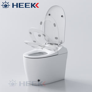 Nuevo diseño <span class=keywords><strong>Cisterna</strong></span> integrada Euro CE APROBADO P-trap Inodoro automático inteligente de una pieza sin requisito de presión de agua - Product Image 5