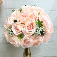 Boule de fleurs artisanale SPR pour décoration de mariage, fête prénatale, hôtel, anniversaire, décoration intérieure, fête des mères et Halloween
