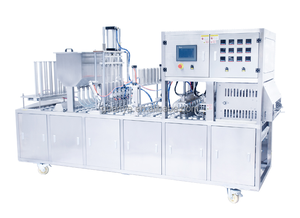 Hoàn toàn tự động tuyến tính loại nhựa uống nước khoáng Cup làm đầy và niêm phong máy - Product Image 2