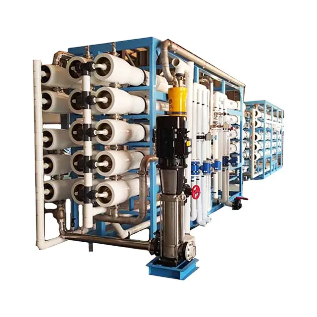 Sistem Perawatan Air Garam Borehole 240 M3, Mesin Desalinasi Air Laut Tertutup dengan Harga Pabrik