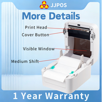 Imprimantes thermiques POS X-printers pour restaurant, haute vitesse, 203 DPI, 4 pouces, ports USB/USB+LAN, directement de l'usine