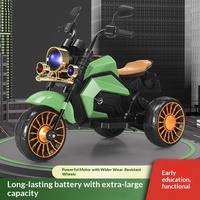 Sepeda Motor Listrik Anak Tricycle Bertenaga Baterai Kendaraan Konstruksi Dengan Remote Control untuk Anak Laki-laki Perempuan Usia 1-6 Tahun