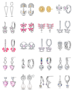 <span class=keywords><strong>Pendientes</strong></span> <span class=keywords><strong>de</strong></span> Plata 925 Chapados en Oro con Circonita Morada en Forma <span class=keywords><strong>de</strong></span> Uva - Joyería Original para Mujer para Aniversario, Fiesta y Regalo - Product Image 5