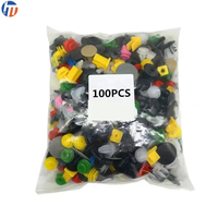 Clips de fixation pour pare-chocs de voiture, rivets, attaches à pression, supports en plastique