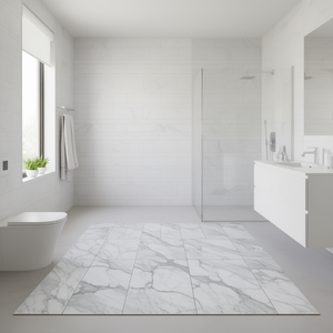 Carrelage en marbre de Carrare 12x24, gris poli, pierre naturelle pour murs et sols, usage intérieur - Product Image 2