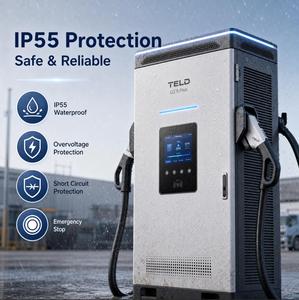 Nouvelle station de recharge rapide pour véhicules électriques TIDE ENERGY TCDZ-DC1000/400-KGX 400 kW, norme GB, station de supercharge commerciale - Product Image 2
