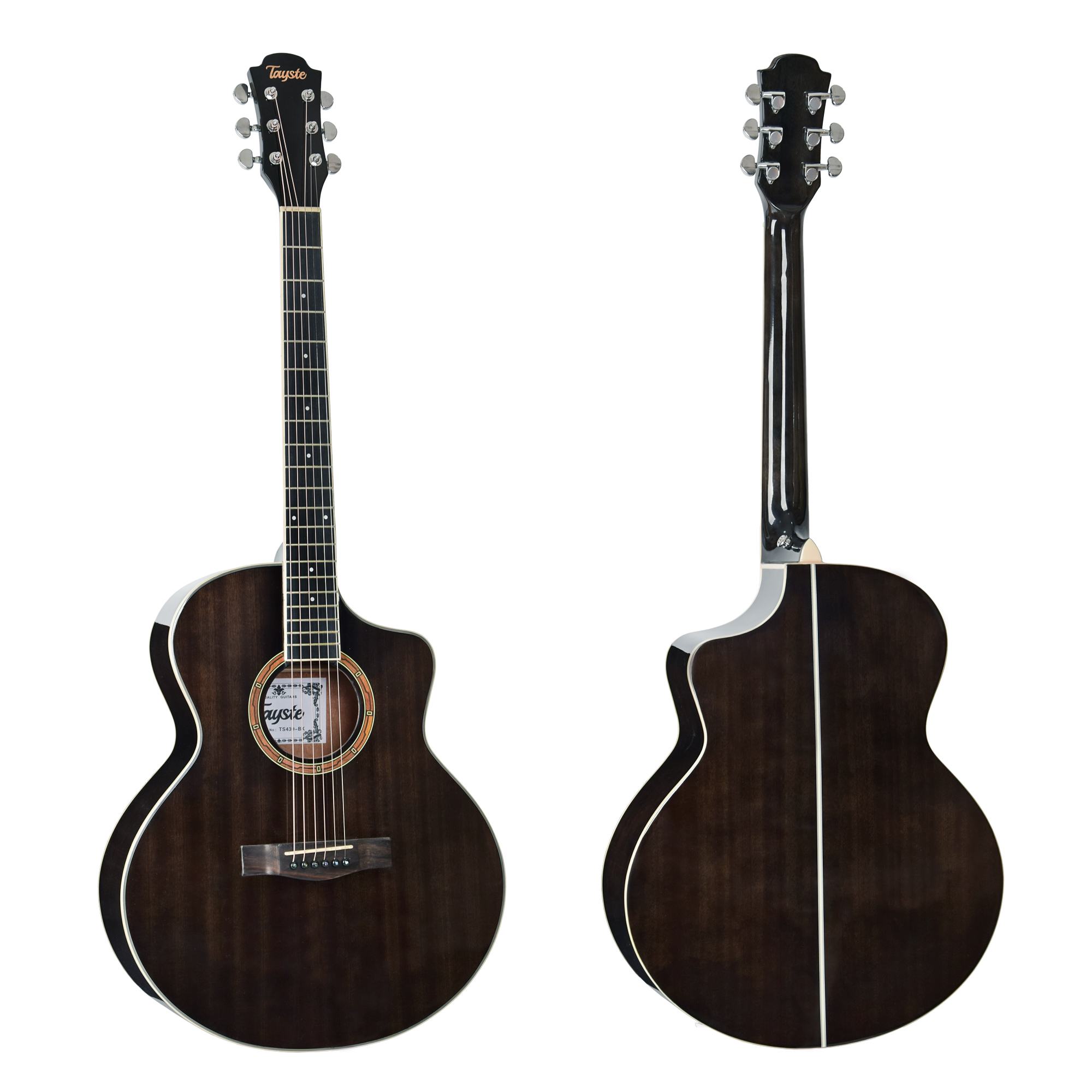 アコギ tayste Tayste 41 Inch Wooden Acoustic Guitar with Die Cast Keys