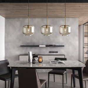 Lámpara Industrial Moderna <span class=keywords><strong>de</strong></span> un Solo Cabezal <span class=keywords><strong>para</strong></span> Restaurante, Lámpara <span class=keywords><strong>de</strong></span> <span class=keywords><strong>Techo</strong></span>, Lámpara <span class=keywords><strong>de</strong></span> Escalera, Lámpara <span class=keywords><strong>de</strong></span> Barra <span class=keywords><strong>de</strong></span> Café, Lámpara Colgante <span class=keywords><strong>de</strong></span> Vidrio - Product Image 6