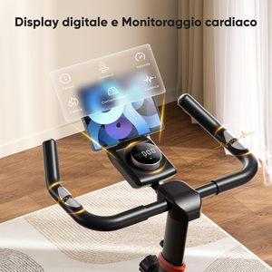 Nouvelle Tendance : Vélo de Spinning Amélioré pour l'Entraînement Cardio à Domicile et en Studio – Équipement de Fitness pour la Maison et la Salle de Sport, Idéal pour l'Entraînement HIIT - Product Image 5