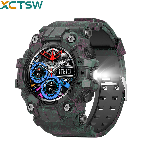 OEM LC51 Outdoor Sports Watch AI Voice Assistant Android OS GPS Heart Rate Blood Oxygen Monitoring Fitness Tracking Smartwatch