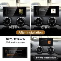 Autoradio Android Auto CarPlay sans fil Linux, lecteur DVD de voiture, système multimédia Navi pour AUDI 18-21 Q2, écran HD