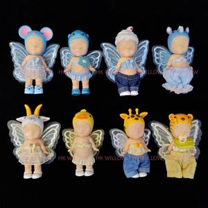 Ensemble de vêtements Sonny Angel à prix réduit : jeans, robe, jupe, mini-vêtements, accessoires DIY Sonny Angel, pantalon fait main, tenue, vente en gros - Product Image 5