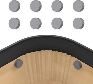 Clips magnéticos de silicona Chengkehome para freidora de aire, soporte de papel pergamino resistente al calor para <span class=keywords><strong>Ninja</strong></span>/<span class=keywords><strong>COSORI</strong></span> 3-8QT - Product Image 1