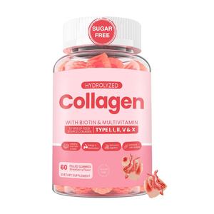 Etiquetas privadas OEM/ODM Suplementos de hierbas aplicables para adultos y productos de belleza Gomitas de colágeno - Product Image 1