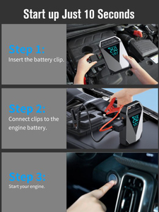 Kit Portátil de Súper Condensador 4 en 1 con Batería, Arrancador de Emergencia para <span class=keywords><strong>Coche</strong></span> y Banco de Energía con Bomba de Aire - Product Image 5