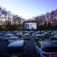Projecteur gonflable Airblown Drive In Movie Theatre Écran de cinéma extérieur pour location