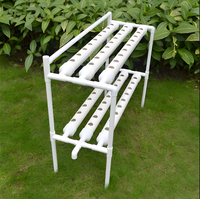 Système hydroponique vertical aéroponique Zewo, robuste et stable, facile à assembler, en ABS de qualité alimentaire pour économiser l'eau et favoriser la croissance des plantes.
