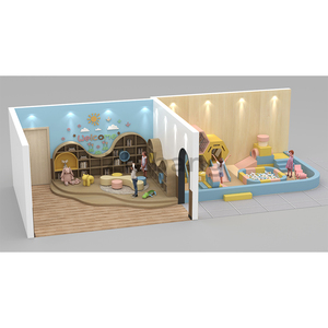 Équipement <span class=keywords><strong>de</strong></span> terrain <span class=keywords><strong>de</strong></span> jeu intérieur pour enfants en blocs souples, adapté aux tout-petits, sûr pour les enfants en garderie et en école maternelle. - Product Image 5