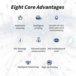 Nouvelle imprimante jet d'encre UV automatique à plat A5 pour coques de téléphone, zone d'impression 15x20cm, prend en charge les supports jusqu'à 6cm d'épaisseur, garantie 1 an - Product Image 4