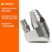 AMJET Injection inverse haute pression, adaptée aux tuyaux de 100 à 200 mm utilisés à des pressions de 4000 à 5000 livres par pouce carré