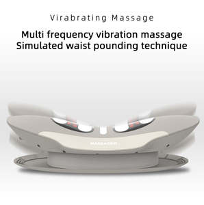 Массажер для поясницы OEM-производства с воздушной тракцией, красным светом, подогревом, вибрацией и EMS, с пультом ДУ - Product Image 4