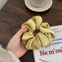 Chouchou en soie pour femmes Bandeau élastique multicolore fait à la main Bandeau pour queue de cheval
