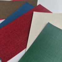 Papel Recubierto de PVC Ecológico e Impermeable para Encuadernación de Libros, Papel para Cubiertas de Documentos, para Cajas de Regalo de Lujo, Cuadernos y Cubiertas de Certificados