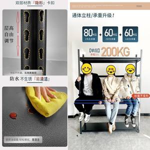 Étagère de rangement verticale à cinq niveaux en acier au carbone réglable pour garage, type utilitaire ZWJ-HJ - Product Image 5