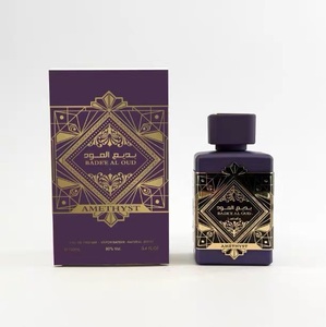 Badee Al Oud Amethyst Eau De Parfum 50ml Profumo Unisex a Lunga Durata con Fragranza Legnosa - Product Image 1