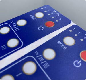 Thermomètre frontal avec clavier à membrane pour équipement médical, compatible avec les claviers et les pavés numériques - Product Image 2