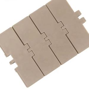 แผ่นพลาสติกโซ่ด้านบนมาตรฐาน820-K325 <span class=keywords><strong>dlte</strong></span> สำหรับสายพานลำเลียงชิ้นส่วนอะไหล่ทนแรงดึงทนทานใช้ในอุตสาหกรรมและก่อสร้าง - Product Image 1