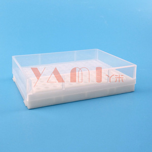 Caja de Plástico para 96 Tubos de PCR de 0.2 ml, Soporte para Tubos de Centrífuga, Caja de Criopreservación - Product Image 5