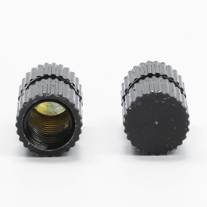 Tuerca de latón con rosca, chapada en zinc negro, moleteada, para moldeo por inyección e impresión 3D, para orificio ciego, M3-M10 - Product Image 2