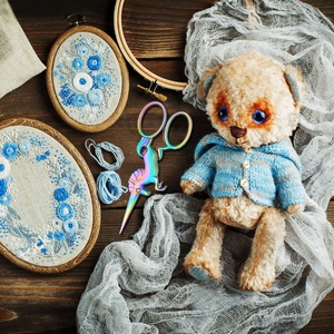 Kéo Cổ Điển Bằng Thép Không Gỉ Kéo Cổ Điển Thêu Hình Ngựa Kỳ Lân Sáng Tạo - Product Image 6