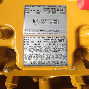 รถขุดขนาดเล็กแบบปรับแต่งได้ รุ่น RB26Dett เครื่องยนต์ C2.2 3306 C9 C15 ผลิตและประกอบเครื่องจักร - Product Image 1