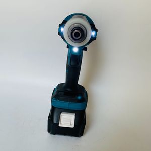 Blue Portable Lithium Battery Rechargeable High Torque Cordless <b>Power</b> Screw Drivers Brushless Impact Screwdriver Set PG4739 Elec - Product Image 3