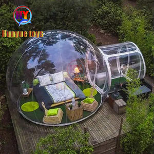 Duidelijke Transparante Opblaasbare Bubble Camping Tent Buiten Gebruik - Product Image 3