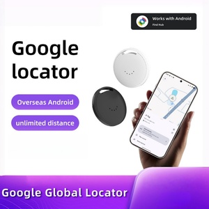 Localisateur GPS Google compatible <span class=keywords><strong>Android</strong></span>/iOS pour animaux de compagnie, anti-perte, sans limite de distance, suivi global précis - Product Image 1