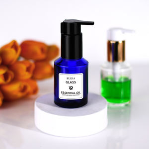 Flacons pompe en plastique PET de luxe pour soins de la peau, vides, pour savon liquide, <span class=keywords><strong>shampoing</strong></span>, lotion, avec bouchon doré, 150 ml, 200 ml, 350 ml, 500 ml - Product Image 6