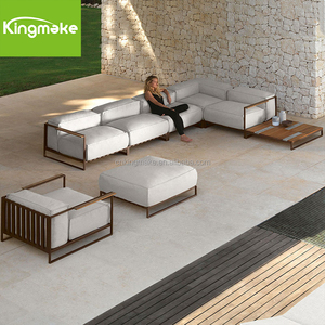 Ensemble <span class=keywords><strong>de</strong></span> canapés en <span class=keywords><strong>aluminium</strong></span> personnalisable haut <span class=keywords><strong>de</strong></span> gamme Salon <span class=keywords><strong>de</strong></span> <span class=keywords><strong>jardin</strong></span> Ensemble <span class=keywords><strong>de</strong></span> meubles <span class=keywords><strong>de</strong></span> patio Meubles <span class=keywords><strong>de</strong></span> <span class=keywords><strong>jardin</strong></span> avec table basse - Product Image 1